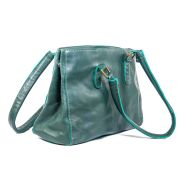 Green Leather Ladies Bag 