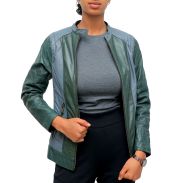 Lucy Leather Classic Jacket For Ladies