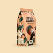 Afro Beans Roasted Coffee  whole Bean