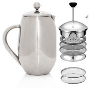 Sabichi 800ml Double Wall Stainless Steel French Press